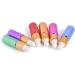 Tianzd 6 Pack 5ml Chrome Pink Drip Bottles with Glass Pipette - Perfect for Perfume & Essential Oils - Buy Online on SooperMarket.com