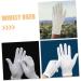 PLAFOPE 12 Pairs Moisturizing Gloves Work Gloves Working Gloves Moisturizing Overnight Gloves Cotton White - Buy Online on SooperMarket.com