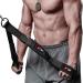 Tricep Rope Cable Attachment (Two Lengths Built in One) Greater Range Of Motion,Tricep Pull Down Rope Extension Straps Cable Crossover Accessories