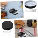 IMIKEYA 16pcs Mason Jar Lids Mason Bottle Lid Canning Jar Caps Sealing Caps Glass Jar Top Metal Lids Black Regular Mouth Mason Jar Lid Bulk Jars Canners for Tinplate Glass Bottle One Body 7.00X7.00X1.50CM Black - Buy Online on SooperMarket.com