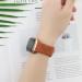 Flower Engraved Silicone Band Compatible with Apple Watch Bands 38mm 40mm 41mm  Cute Women Wildflowers Floral Design Soft Sport Strap Replacement Wristbands for iWatch Series 8 7/SE/6/5/4/3/2/1 38/40/41mm Walnut Brown Brown - Buy Online on SooperMarket.com