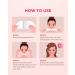 FairyFace V Line Shaping Face Masks - 5 Count Double Chin Reducer and Anti-Aging Hydrogel Collagen Mask with Aloe Vera and Seaweed - Anti-Wrinkle Lifting Treatment - Buy Online on SooperMarket.com