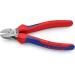 Knipex Diagonal Cutter black atramentized with multi-component grips 160 mm (self-service card/blister) 70 02 160 SB Multi-component Grips Blue/Red 160 mm atramentized on self-service card - Buy Online on SooperMarket.com