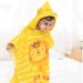Supgomax Hooded Bathing Poncho for Kids - Cartoon Lion Beach & Bath Towel Absorbent Child Towels for Swimming & Shower - Buy Online on SooperMarket.com