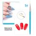 Sularpek 3PCS Nail Art Liner Brushes for UV Gel & Acrylic Painting - Short Strokes, Details & Blending - 7/9/11mm - Buy Online on SooperMarket.com