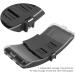 VGEBY Portable Waist Fishing Box with Belt - Grey Plastic Tackle Bait Lure Hook Organizer - Buy Online on SooperMarket.com