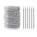Body Piercing Needles, ATOMUS 10pcs 16G Stainless Steel Sterile Disposable Ear Nose Navel Nipple Lip Piercing Needles