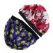 Beavorty 2pcs Shower Cap Scarfhats for Women Womens Shower Caps Satin Bonnet for Kids Hair Loss Cap Resuable Bathing Cap Satin Bonnets Women Bathing Shower Accessories Elastic Cap 27x20cm Blue