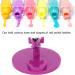 Nail Polish Holder Wide Angle Adjustable Nail Polish Holder Amateur Painting Base (Purple) - Buy Online on SooperMarket.com