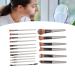 18 Pieces Makeup Brush Set - Essential Beginner Cosmetic Tools for Eyeshadow Blush & Eyelashes | International Shipping - Buy Online on SooperMarket.com