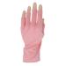 Nail UV Gloves Hand Protection UV Lamp Breathable Gloves for Manicures Protection Reusable Stretchy Professional Nail Lamp Fingerless UV Gloves Pink Gel Manicure Gloves