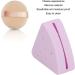 TYTOGE Portable Triangle Powder Puff Storage Box Double Sided Vent Breathable Silicone Makeup Sponge Holder for Home and Travel (Light Purple) - Buy Online on SooperMarket.com