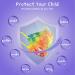 Kids Disposable Tie Dye Face Masks - 30 Pack, 4-Layer, Breathable with Elastic Earloop - Multicolor Protective Masks for Boys & Girls in School & Outdoors - Buy Online on SooperMarket.com