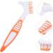 Beaupretty Turtle Shell Cleaning Brush grip cleaning brush turtle cleaning brush aquatic animal cleaning brush hamster cleaning brush toothbrush cleaner tool reptile care plastic water turtle 16x5cm As Shown 2 - Buy Online on SooperMarket.com