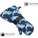 Highcamp Waterproof Snow Mittens for Toddlers XS (3-4 Y) - Dino Design - Buy Online on SooperMarket.com