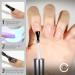 Senvenski Peel Off Gel Base Coat for Gel Nail Polish Peelable Removal Peely Clear Foundation for Use with UV LED Nail Lamp (TB004) - Buy Online on SooperMarket.com
