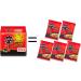 Nongshim Shin Ramyun Instant Noodle Soup Spicy Gourmet Korean Ramen 600g (5x 120g Pack) Quick Meal Hot & Savory Family Pack Noodles Dish | Included Jaspem Meal Planner - Buy Online on SooperMarket.com