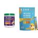 Organika Electrolytes Defence with Elderberry and Echinacea- Citrus Berry & Electrolytes Powder- Pineapple Passionfruit Sachets- On the Go Hydration and Electrolyte Replenishment 3.5g x 20ct Defence + Electrolytes Powder
