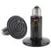 LUCKY HERP Ceramic Heat Emitter 150W 2 Pack Ceramic Heat Lamp for Reptiles Reptile Heat Basking Bulbs for Amphibian Bearded Dragon Turtle Chicken 150.0 Watts