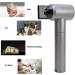 Cordless Hair Dryer Rechargeable Blow Dryer Travel Hair Dryer with Nozzle Hot and Cold Air Mode Compact Hair Dryer Blow Dryer for Fast Drying Low Noise Hair Dryer for Home - Buy Online on SooperMarket.com