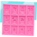 Cabilock 3pcs Silicone Molds DIY Baking Molds Xmas Fondant Christmas Mold Silicone Bunting Fondant Mold Fudge - Buy Online on SooperMarket.com