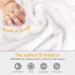 Cozy Bamboo Hooded Bathing Towel for Babies & Kids | Lattcure 90x90 cm | Warm & Soft Bath Towels - Buy Online on SooperMarket.com