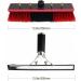 Telescopic Rod Cleaning Brush Water Fed Pole Kit Window Cleaning Pole 3-11m Water Fed Telescopic Brush Angle Adjustable Band Scraper for Photovoltaic Panel Cleaning Trucks 35cm Brush Head 4M/13FT - Buy Online on SooperMarket.com