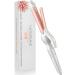 Lily England 25mm Curling Tongs - Ceramic Hair Curling Wand Fast Heat-up Hair Tongs with Adjustable Temperature & Auto-Shut Off - Dual Voltage Hair Curler for Short Hair to Long Hair (Rose Gold)