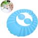 Baby Bathing Hat 6.6in Diameter Kids Shampoo Hat Silicone Ear Shower Hat for Children(Blue) - Buy Online on SooperMarket.com