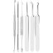 Verdant Touch Portable Blackhead Needle Set Blackhead Needle Set Stainless Steel Aluminum Box Portable Blackhead Extractor Tool Kit for Men Women - Buy Online on SooperMarket.com