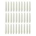 Deflectagrip 10 Sets of 3 (30 Pieces) 2ba White Nylon Dart shafts Short Size 35 mm 1 1/2"