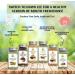 Dawn Lee Gut Ease Lemon Ajwain Carom Seed Mix Mouth Freshener | A Health Marvel Natural Sugar-Free Tailored For Digestion Support Breath Freshener Fennel Seeds- 100 Gram - Buy Online on SooperMarket.com