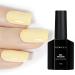 TOMICCA UV Nail Polish Pastel 15ml Macaroon Yellow Gel Nail Polish Soak Off UV Nail Polish Nail Art 15ml - Yellow