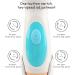 Opal Tool Sonic Facial Cleaning Brush - USB Electric Deep Cleansing Device for Face Massage Peeling & Blackhead Removal (Blue) - Buy Online on SooperMarket.com