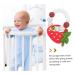 KESYOO 2 Pcs Baby Silicone Slap Bracelet Set - Baby Cartoon Toy Molar Bracelet - Strawberry & Fruit Molar Toy - Chewable & Colorful - Redx2pcs - Buy Online on SooperMarket.com