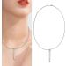 Stress Relief Mindful Necklace Increase Lung Volume Reduce Anxiety Mindful Breathing Necklace Skin Friendly for Men for Daily Wear (Steel Color) - Buy Online on SooperMarket.com