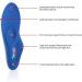 Valsole Orthopedic Insoles for Men & Women - Soft Shoe Inserts for Flat Feet & Plantar Fasciitis - Comfort support | EU Size 40-41 (26cm) V107B - Buy Online on SooperMarket.com
