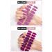 NAILDOKI Nail Stickers - 12 Sheets x 16 Pieces Full Wraps - Self-Adhesive Gel Nail Art Decals for Women and Girls - Buy Online on SooperMarket.com