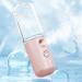 Nano FacialHandy Mist Sprayer Hydrating Makeup and Moisturizing Atomization Humidifier for Skin Care (Pink) (Light Pink) - Buy Online on SooperMarket.com
