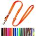 Dog leash double leash adjustable 2m / 2.40m / 2.80m / 3.50m / 5m large dogs 20mm/25mm (Orange 20mm 5m) Orange 20mm 5m