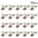 Buy Heyiarbeit 50pcs AAA Battery Spring Plate - Positive to Negative Conversion Contact 21mmx9mm - High Quality Nickel Plated - Ideal for Electronics Projects - Buy Online on SooperMarket.com