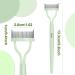 Eyelash Comb Eyelash Curler Makeup Mascara Applicator Eyelash Definer Eyebrow Brush Metal Teeth Eye Lash Tool LSSZ-E Light Green 12 - Buy Online on SooperMarket.com