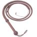 Indiana Jones Style 8 Foot & 10 Foot Dark Brown Leather Bullwhip 8 Strands Real Cowhide Leather Bull Whip 8 Feet