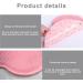 Silicone Shower Brush with Suction Cup | Exfoliating Body Scrubber for Shower | Long Bristles for Wet/Dry Brushing | Pink | 30x25cm - Buy Online on SooperMarket.com