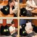 OUKEYI Cat Pillow Plush Black Cat Plush Toy Soft Plush Doll Kawaii Black Cat Stuffed Animals for Kids Birthday Girlfriend Valentines (15.7"/40cm) - Buy Online on SooperMarket.com