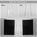 Meking 3 in 1 Photography Reflector Cardboard 17x12 inch A3 Folding Light Diffuser Board - Black Silver White for Product and Food Photography - Buy Online on SooperMarket.com