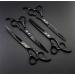 Purple Dragon 7.0 Fellscher for Dogs - Professional Curved Scissors Set with Effilier for Pet Grooming - High-Quality 440C Stainless Steel from Japan - Buy Online on SooperMarket.com