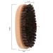 Men's Comb Brush - Synthetic Boar Bristles Wooden Handle Oval Design for Mustache & Beard Care Ideal for Military Bags - International Shipping Available - Buy Online on SooperMarket.com