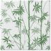Buy PAW 3-Layer Paper Napkins (33x33 cm) - 20 Pack | Perfect for Birthdays Weddings & Parties | Eco-Friendly Bamboo Design - Green Stripes - Buy Online on SooperMarket.com