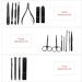 Professsional Stainless Steel Nail Clippers Fingernail Toenail Cutter Toenail Pedicure Corrector Tool Clippers Kit Manicure Tools for Nail Art Salon Home Use - Buy Online on SooperMarket.com